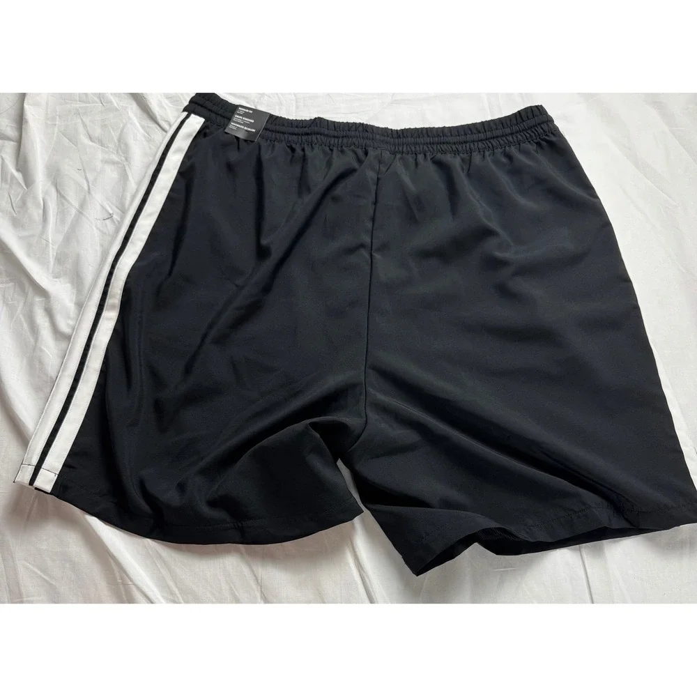 Adidas Mens XLT Black White Chelsea Multi Sport Athletic Shorts New With Tags‎